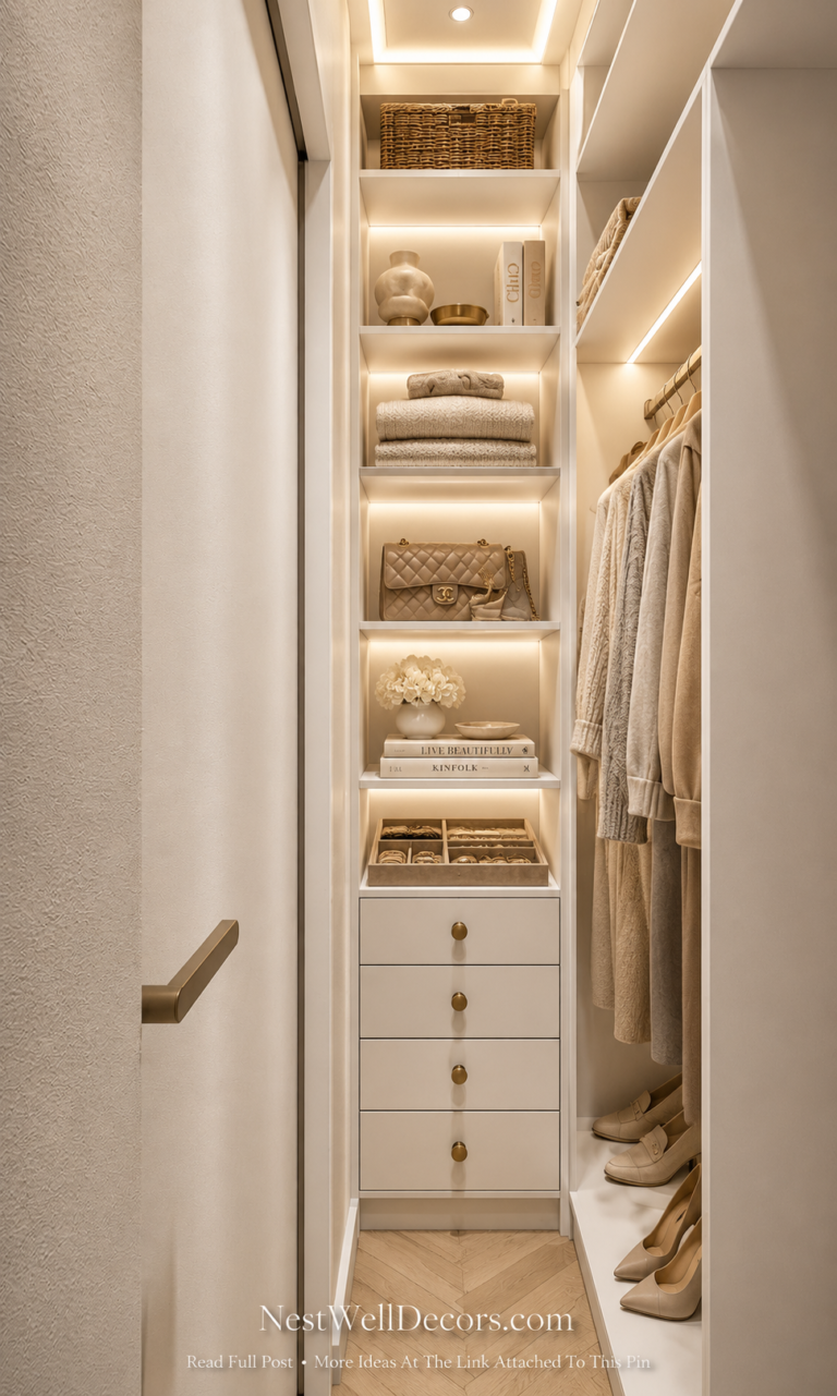 33 Small Walk In Wardrobe Ideas That Prove Mini Walk In Closet Ideas Can Be Stylish And Functional
