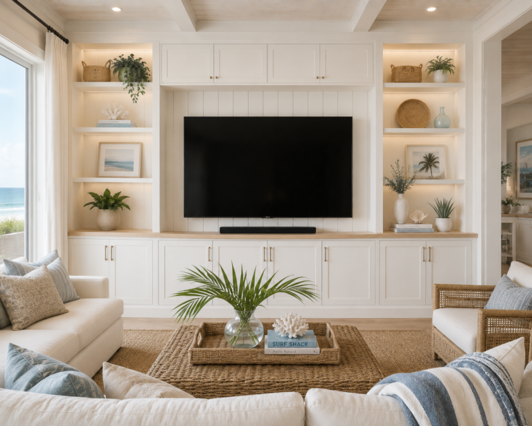 20 Built In TV Wall Unit Ideas That Look Like Custom Furniture
