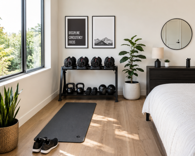 15 Small-Space Home Gym Setups That Don’t Feel Cramped