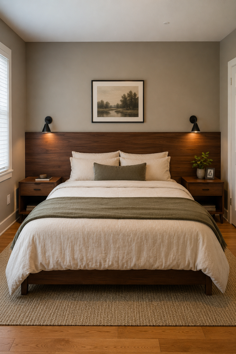15 DIY Headboard Ideas: Wood, Lattice and Geometric Designs