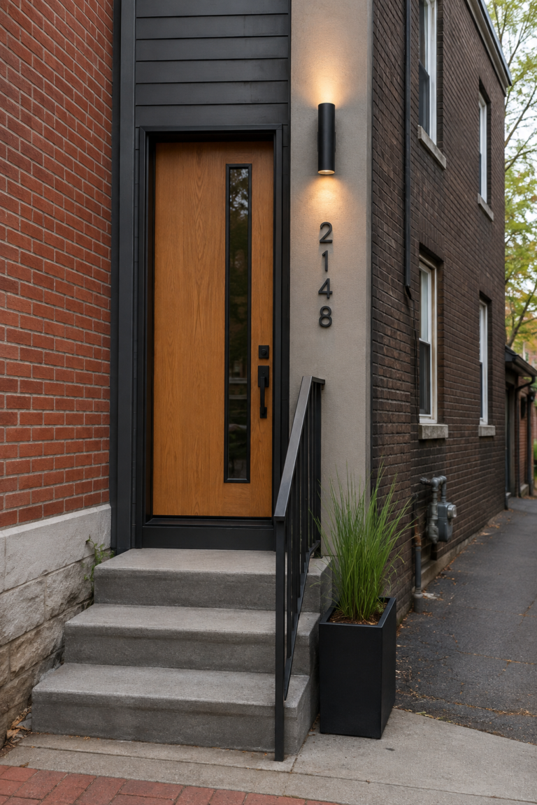 15 Modern Front Door and Entrance Design Ideas