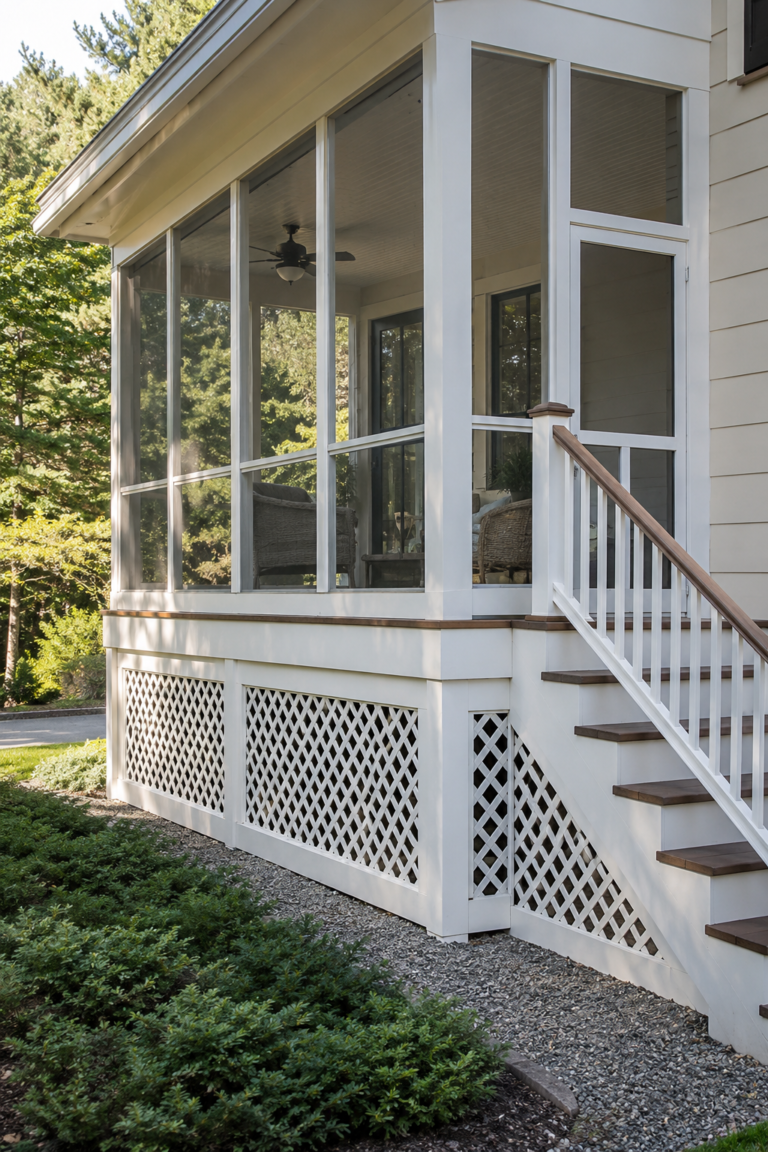 20 Deck Skirting Ideas to Hide Crawl Spaces and Deck Blocks