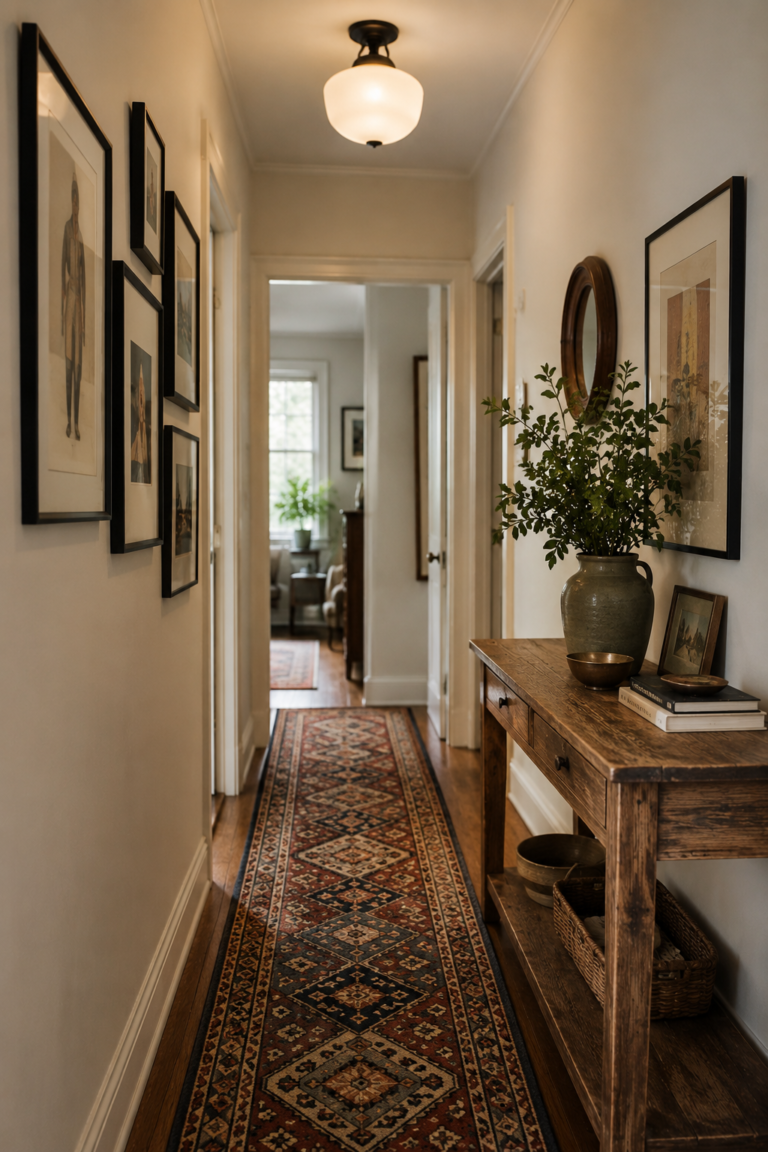 18 Hallway Decor Ideas to Transform Your Walls, Ceiling & Landing