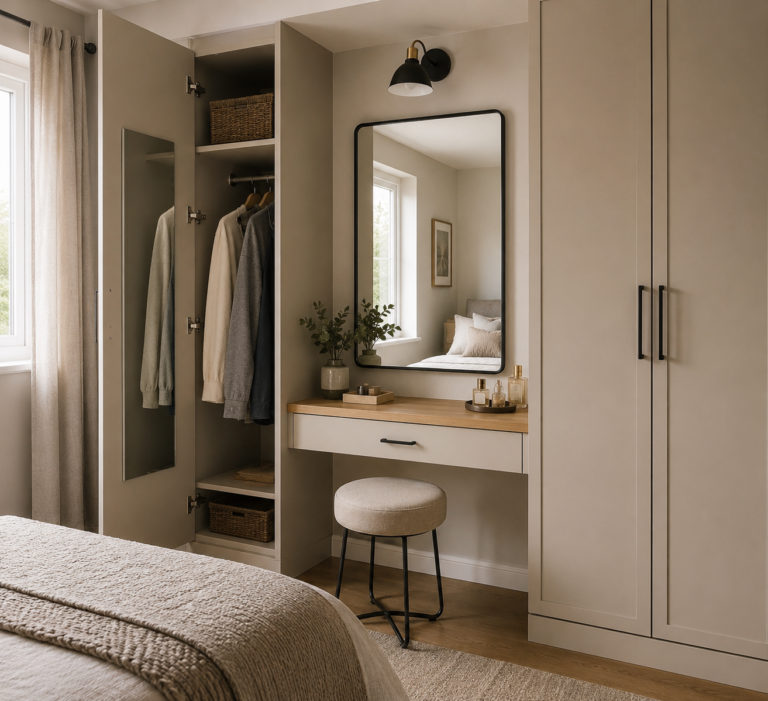 15 Wardrobe With Dressing Table Ideas That Make Your Bedroom More Functional