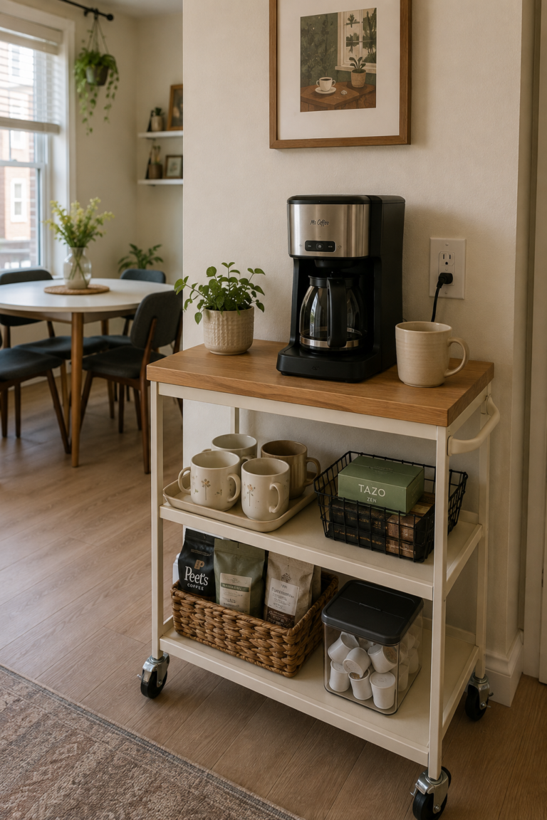 15 Small Coffee Bar Cabinet and Furniture Ideas That Add Storage Without Taking Over the Room