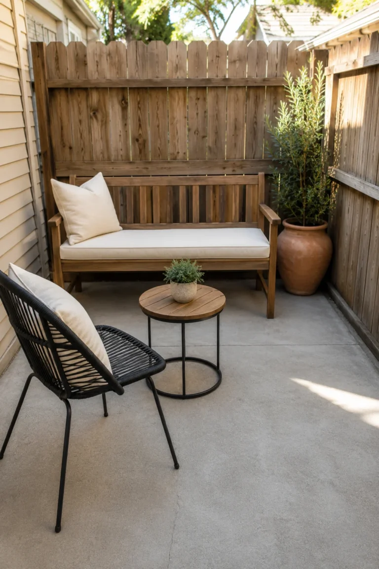 18 Small Patio Seating Ideas for a Cozy Outdoor Retreat