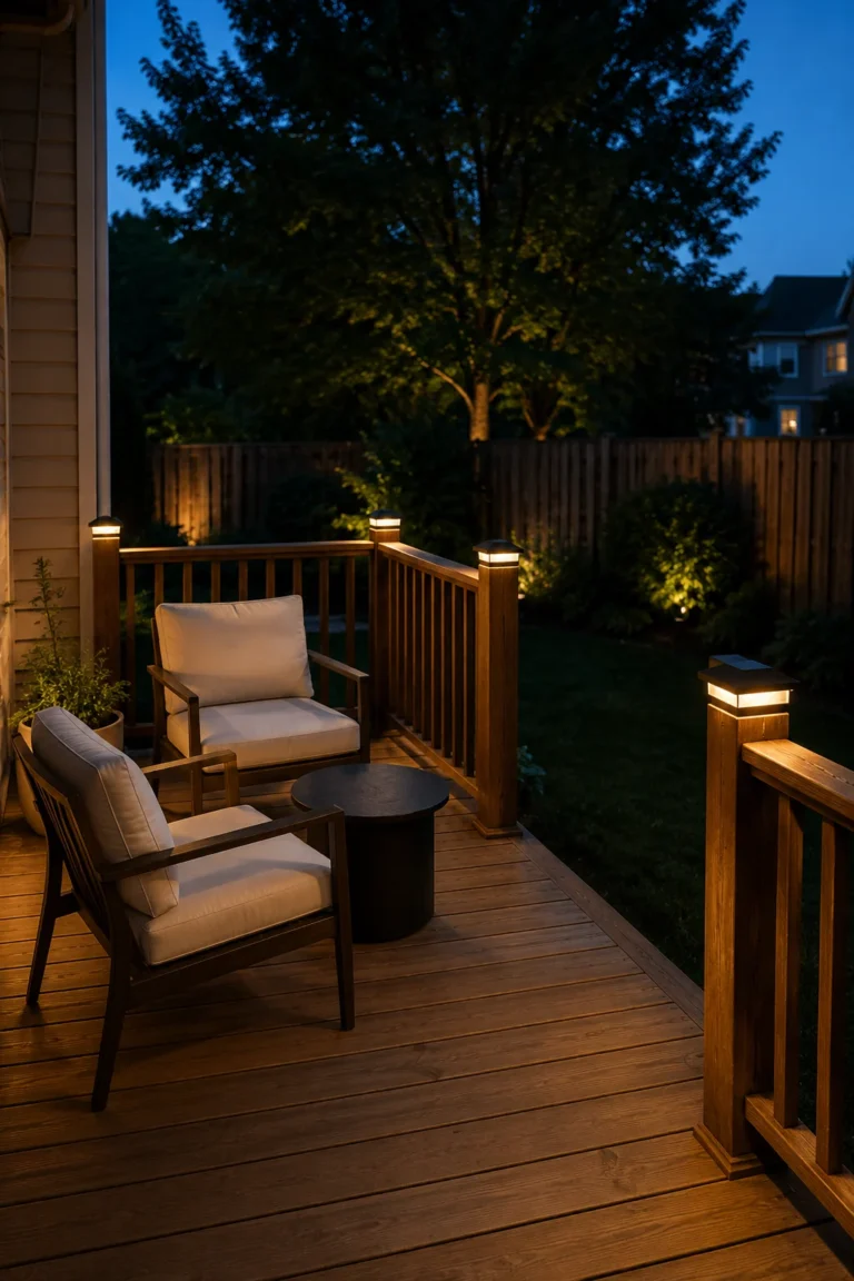16 Wooden Patio & Backyard Lighting Ideas on a Budget