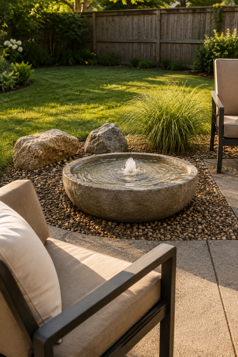 15 DIY Garden Cascade & Small Fountain Ideas for Any Yard