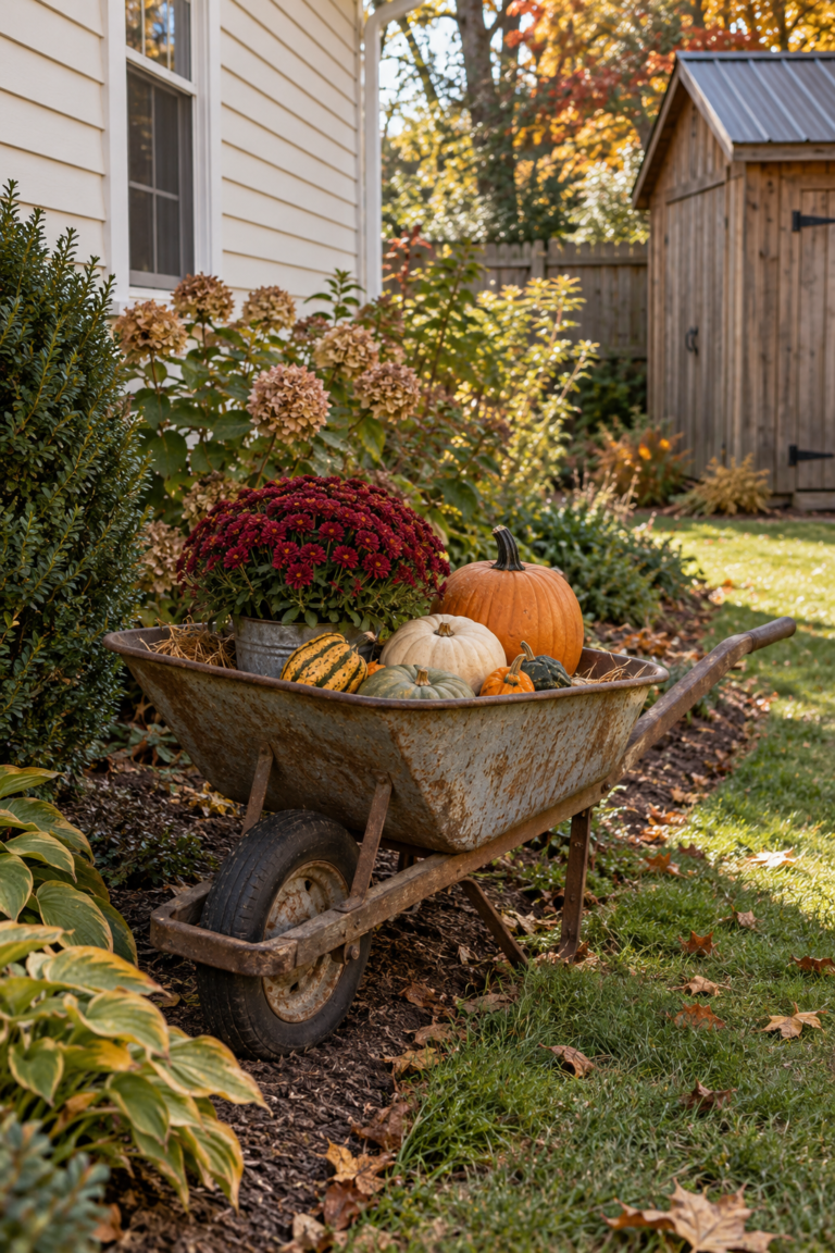 18 Fall Outdoor Decor Ideas for a Cozy Seasonal Yard