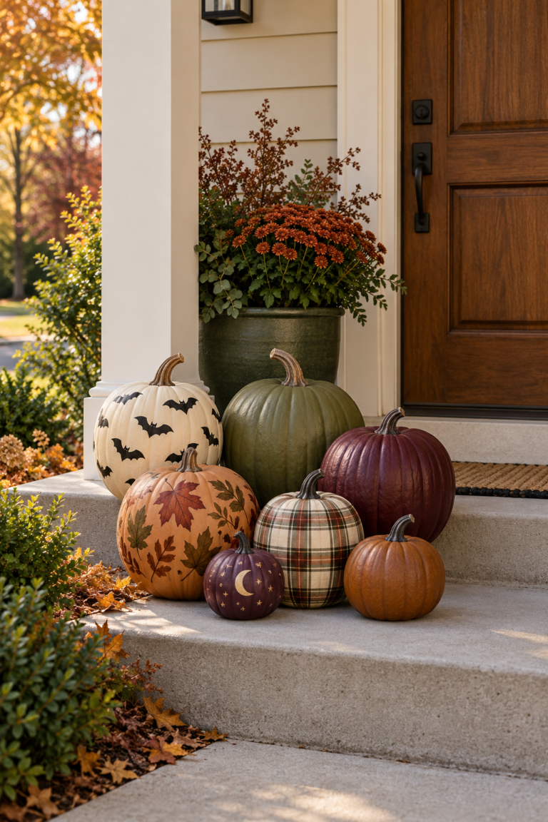 17 Paint Pumpkins Ideas for Easy and Creative Fall Decor