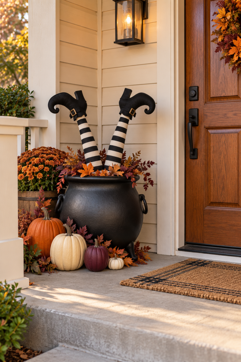 15 Cauldron Decoration Ideas for Spooky Halloween Decor