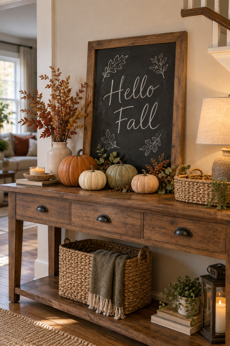 15 Fall Chalkboard Ideas for a Cozy Autumn Home