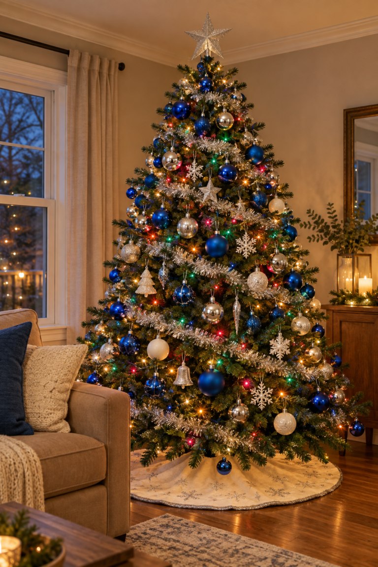 15 90s Christmas Tree Ideas for a Nostalgic Holiday Look