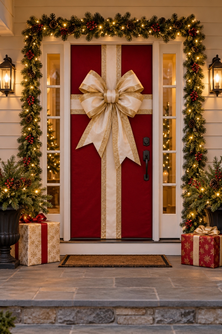 15 Christmas Door Decorating Contest Ideas That Stand Out