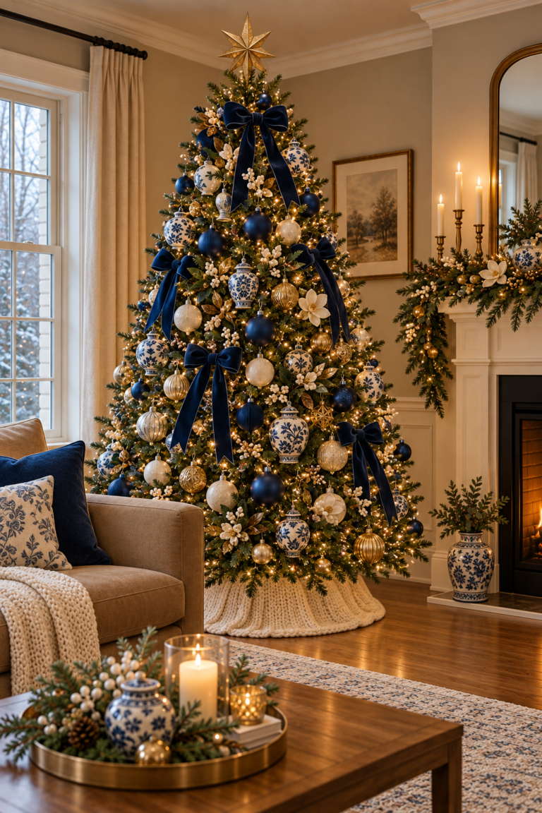 17 Chinoiserie Christmas Ideas for an Elegant Holiday Home