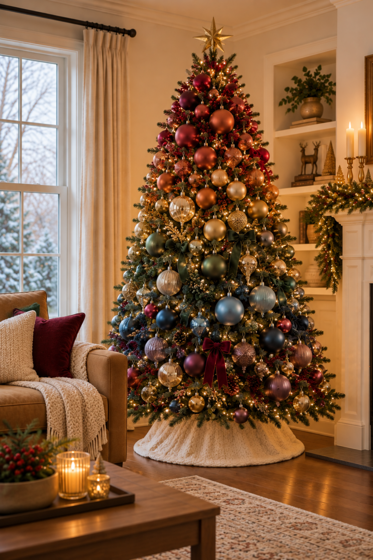 15 Colorful Christmas Tree Ideas for a Fun and Festive Home