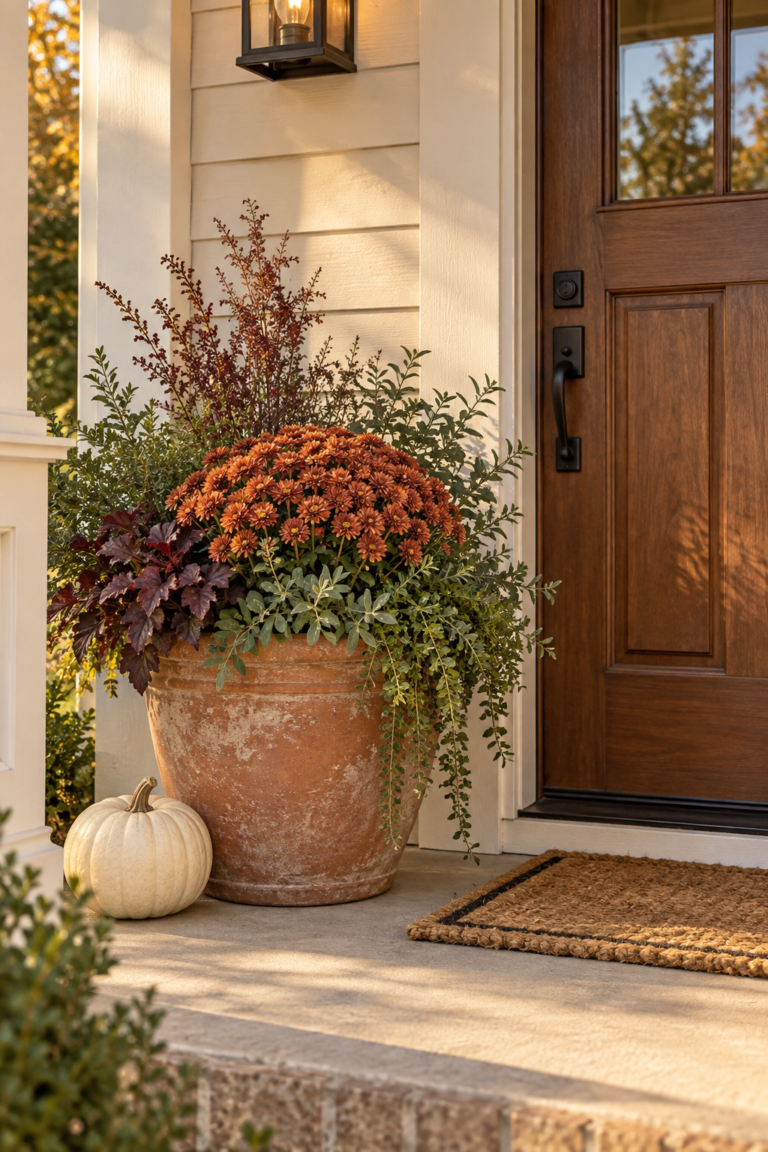 17 Fall Planter Ideas for a Beautiful Seasonal Porch