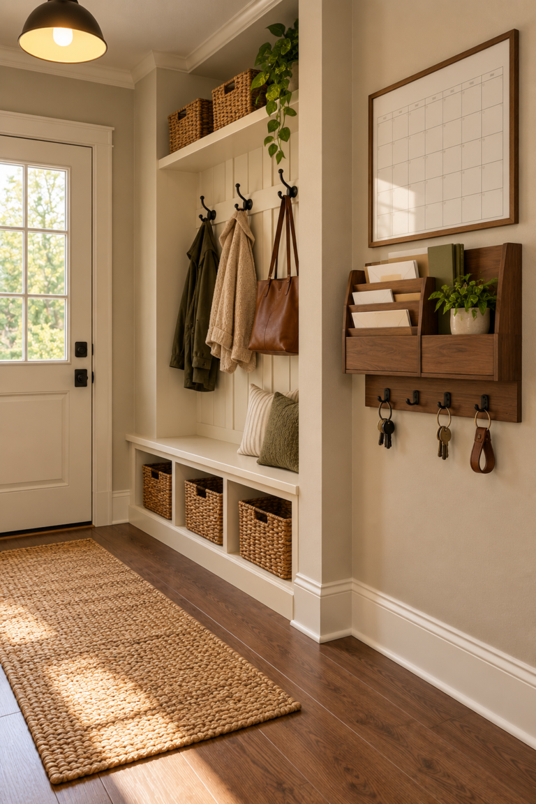 15 Mud Room Ideas for a More Organized Entryway