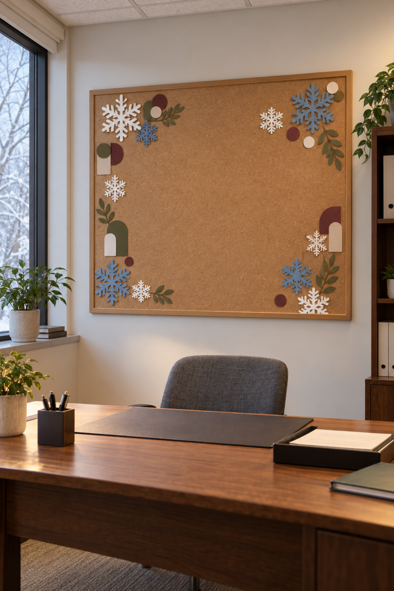 17 Winter Office Decorations Ideas for a Cozy Seasonal Workspace