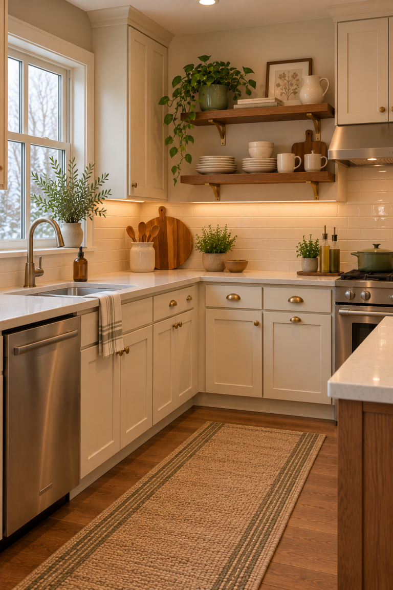 18 Kitchen Shelves Decor Ideas for Beautiful Open Storage