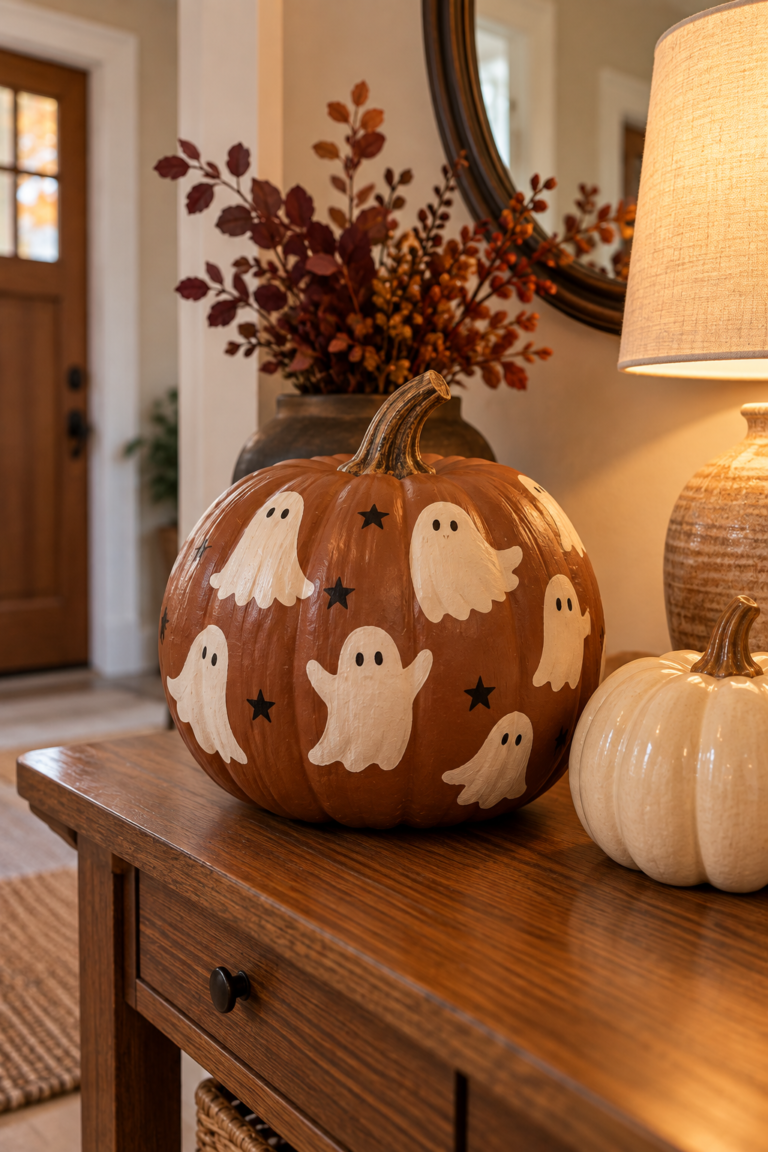 17 Ceramic Pumpkin Painting Ideas for Creative Fall Decor