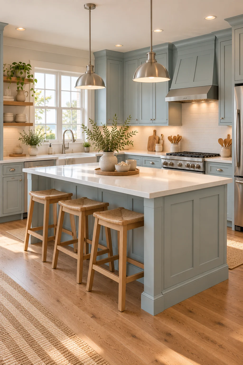 18 Beach Kitchen Ideas for a Relaxed Coastal-Inspired Space