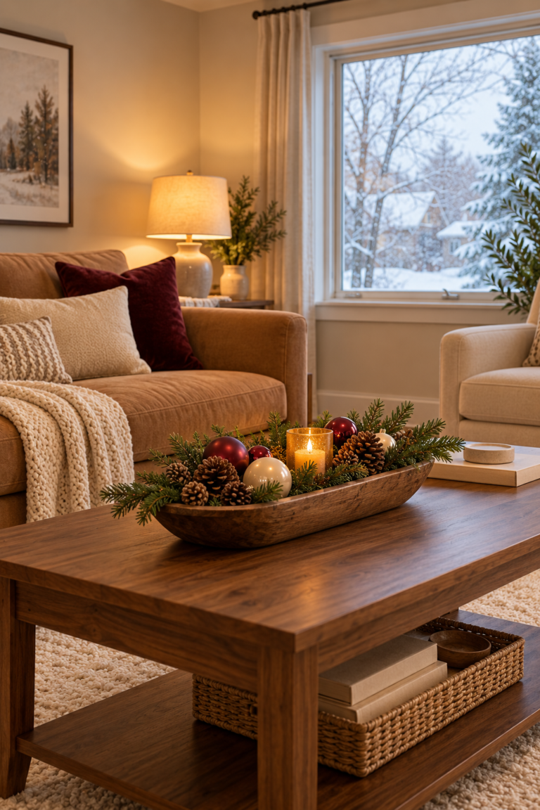 17 Christmas Dough Bowl Decorating Ideas for a Cozy Holiday Display